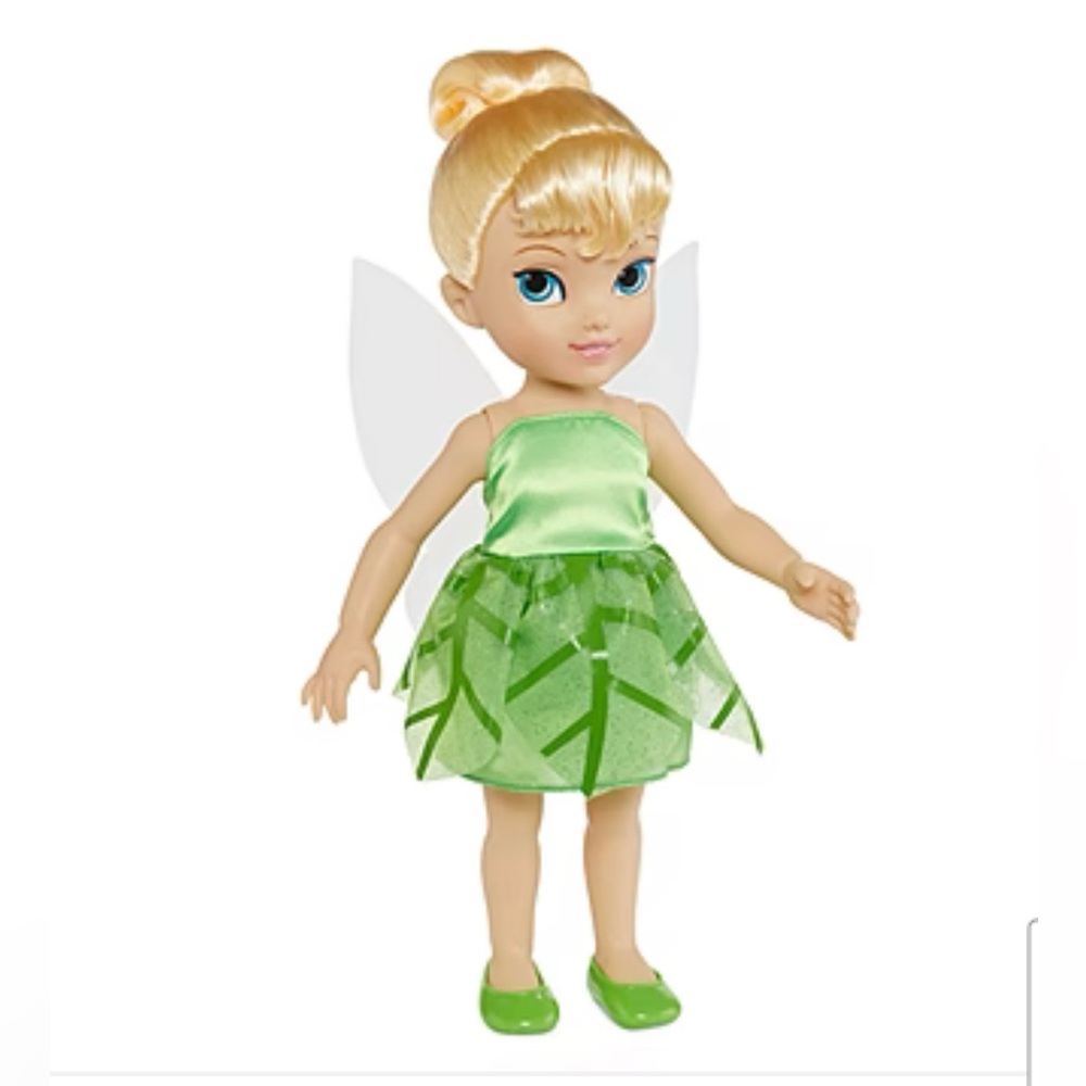 Disney Collection Peter Pan’s 16.5” Tinker Bell Toddler Doll RARE BNIB PRINCESS - Picture 2 of 4